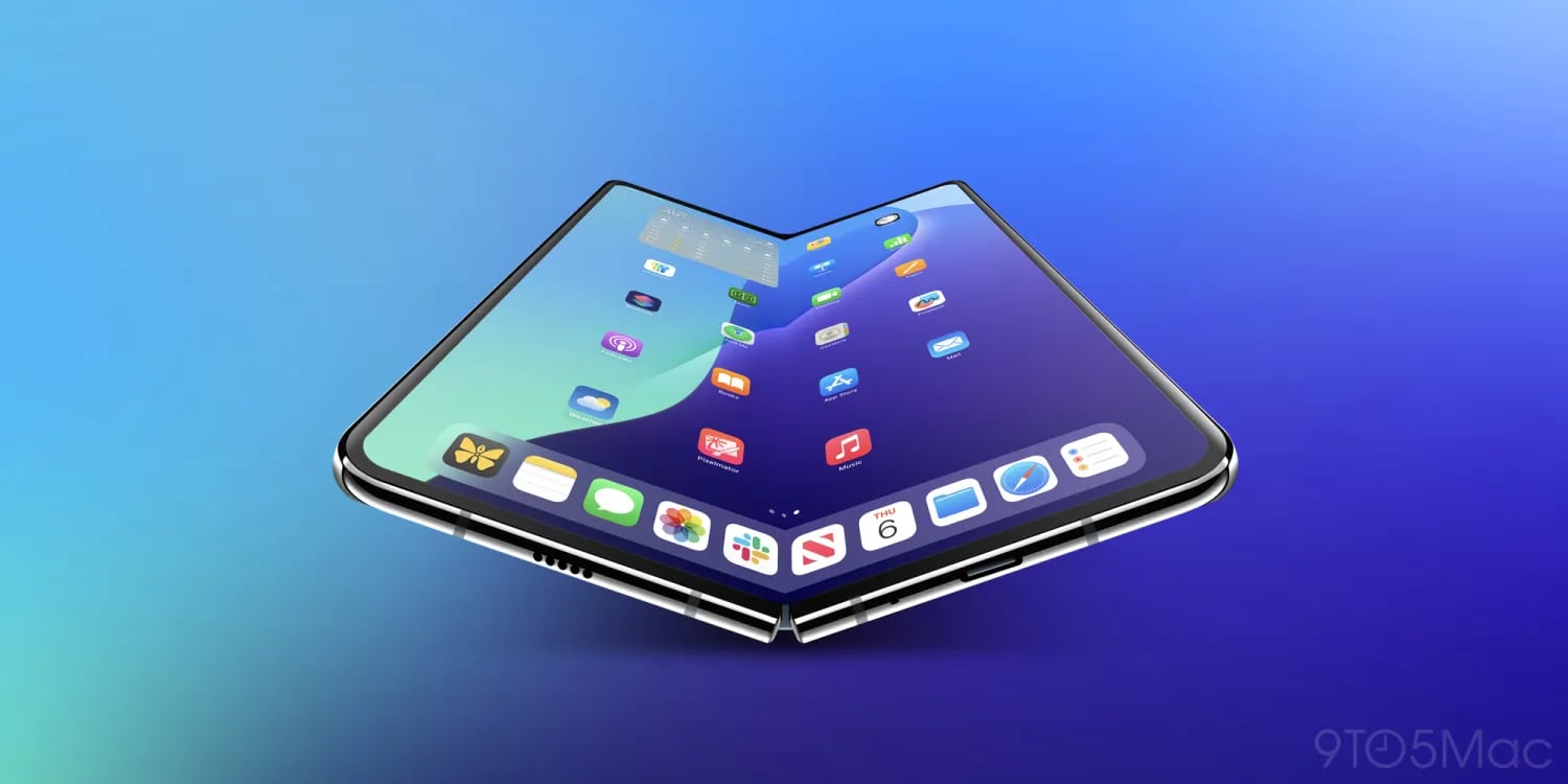 Faltbare iPhone-Funktionen: hypothetisches Bild beeindruckt Apple-Fans Was kann das bedingte iPhone Fold bieten: ein Blick in die Zukunft