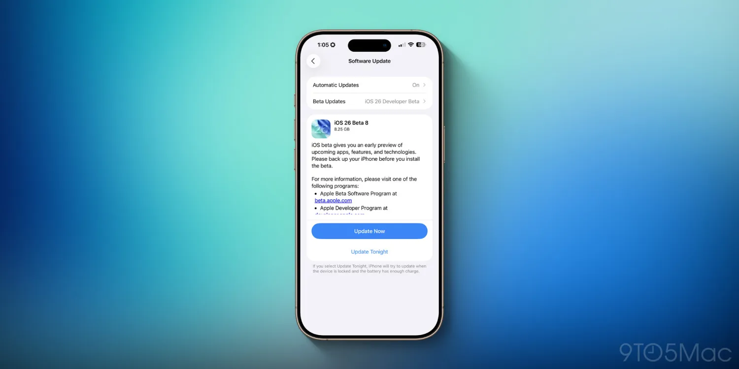 iOS 26 Beta 8: Das neueste Update für echte Technikfans