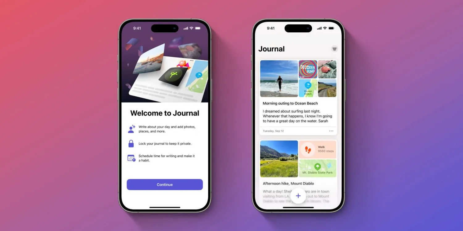 Apple Journal könnte bald ein Update mit Apple Intelligence Integration erhalten Apple Journal könnte bald ein Update mit Apple Intelligence Integration erhalten