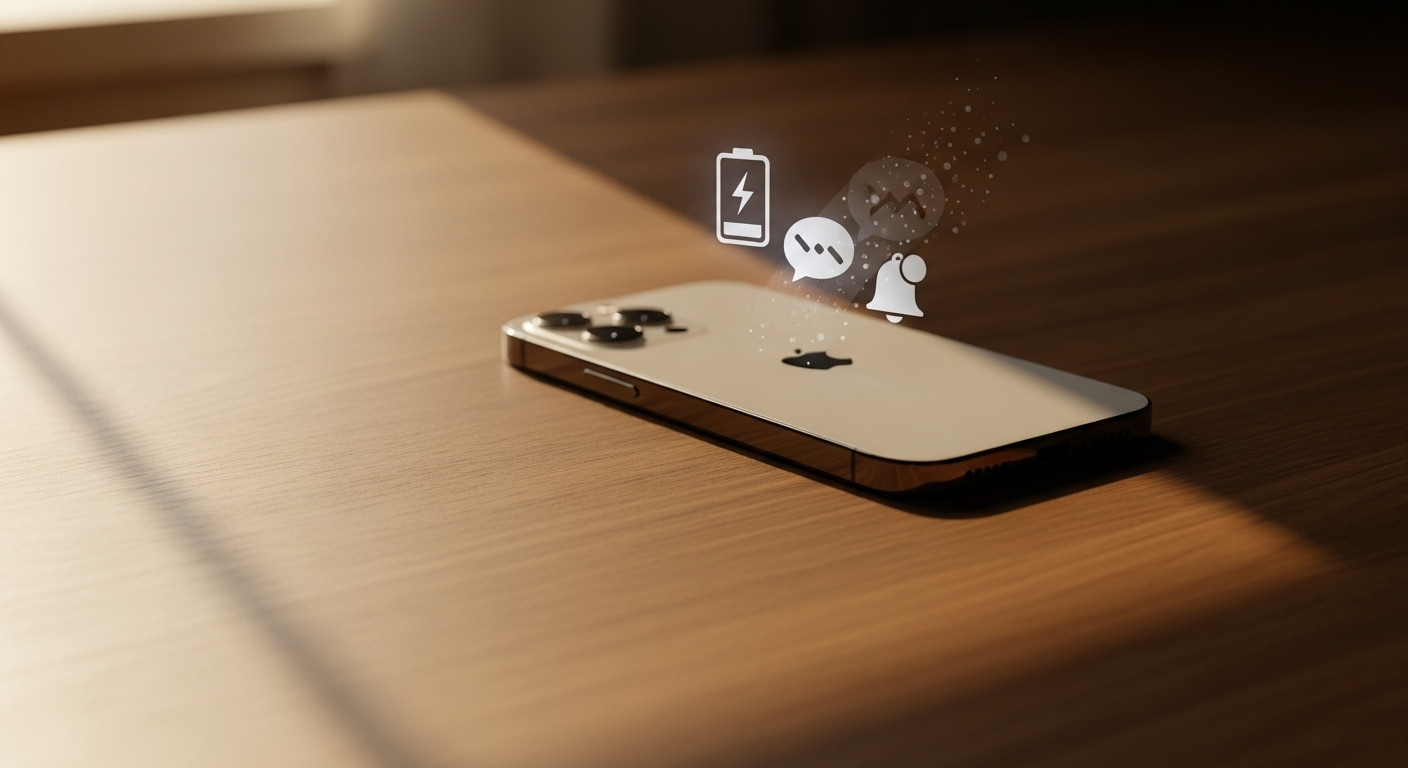 iPhone-Trick: Display nach unten als Akku-Booster?