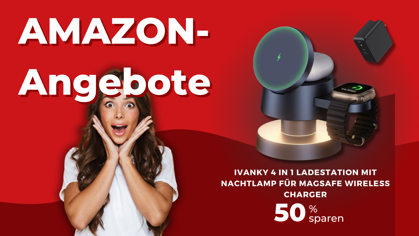 iVANKY 4-in-1 MagSafe Ladestation – Spare jetzt 60€! iVANKY 4-in-1 MagSafe Ladestation – Spare jetzt 60€!