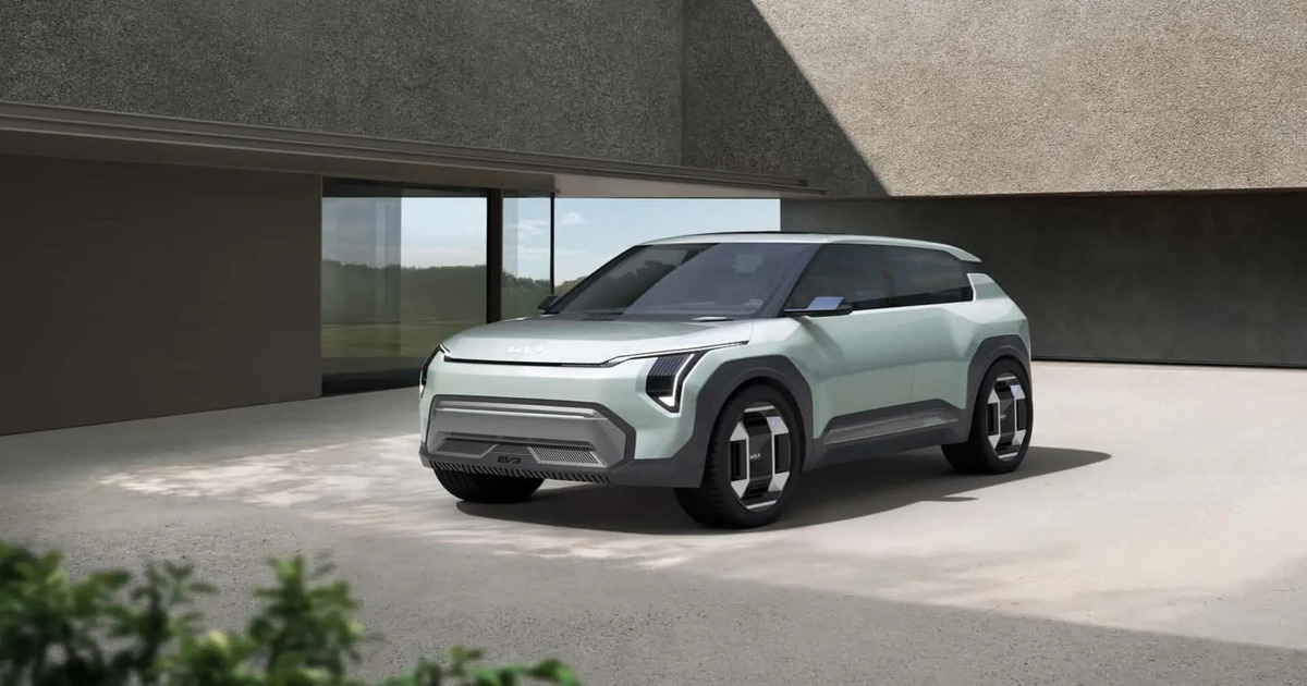 Neues Elektroauto Kia EV2 auf den Straßen Koreas gesichtet
