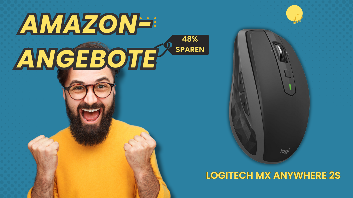 Logitech MX Anywhere 2S – Jetzt 48% sparen! Logitech MX Anywhere 2S – Jetzt 48% sparen!