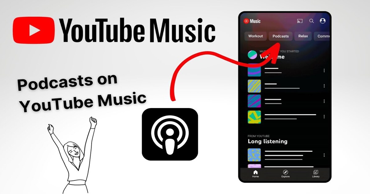 Podcasts auf YouTube Music: Neue Möglichkeiten für Inhaltsersteller und Publikum Podcasts auf YouTube Music: Neue Möglichkeiten für Inhaltsersteller und Publikum