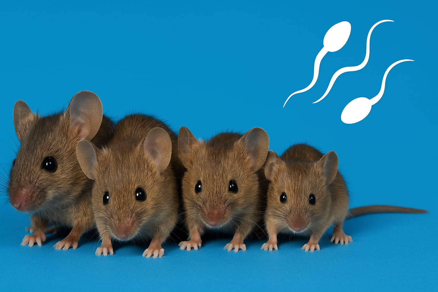 Mäuse ohne Mutter: Wissenschaftler haben gesunde Mäuse aus zwei Spermatozoen gezüchtet Mäuse ohne Mutter: Wissenschaftler haben gesunde Mäuse aus zwei Spermatozoen gezüchtet