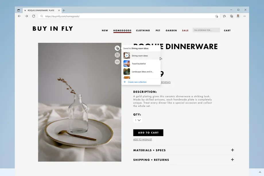 Eine Mini-Version von Pinterest und andere kleine Versionen werden zu Microsoft Edge hinzugefügt Eine Mini-Version von Pinterest und andere kleine Versionen werden zu Microsoft Edge hinzugefügt