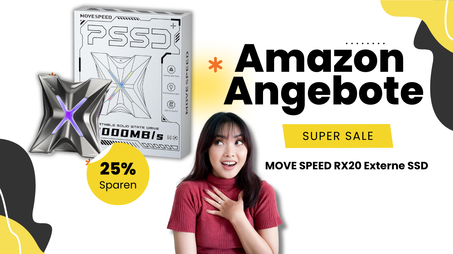 MOVE SPEED RX20 Externe SSD 2TB – 38€ Ersparnis bei 25% Preisreduzierung! MOVE SPEED RX20 Externe SSD 2TB – 38€ Ersparnis bei 25% Preisreduzierung!