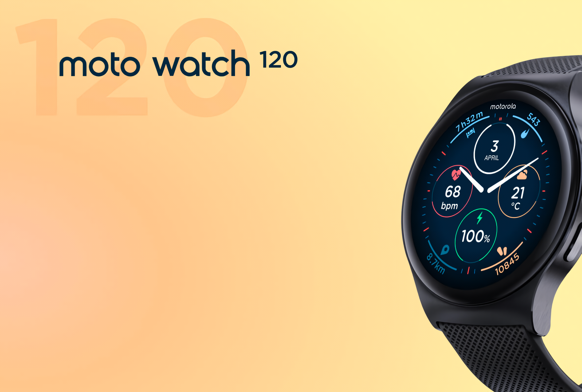 Motorola stellt die Moto Watch 120 vor: eine intelligente Uhr mit Premium-Funktionen für 130 Dollar Motorola stellt die Moto Watch 120 vor: eine intelligente Uhr mit Premium-Funktionen für 130 Dollar
