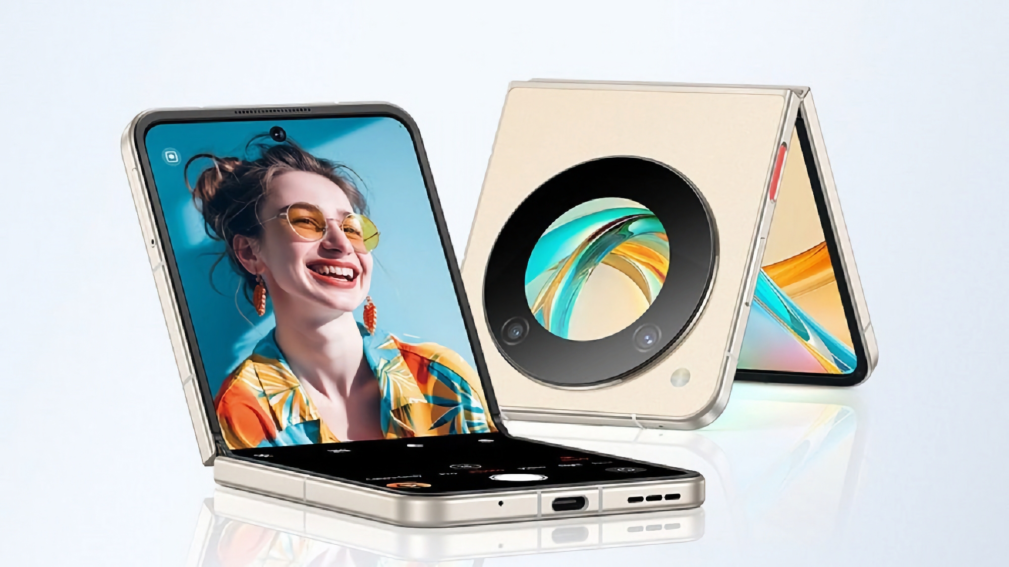 Das faltbare Smartphone Nubia Flip mit Snapdragon 7 Gen 1-Chip, Dual-Kameras und IP42-Schutz wird am 9. April in Europa vorgestellt Das faltbare Smartphone Nubia Flip mit Snapdragon 7 Gen 1-Chip, Dual-Kameras und IP42-Schutz wird am 9. April in Europa vorgestellt