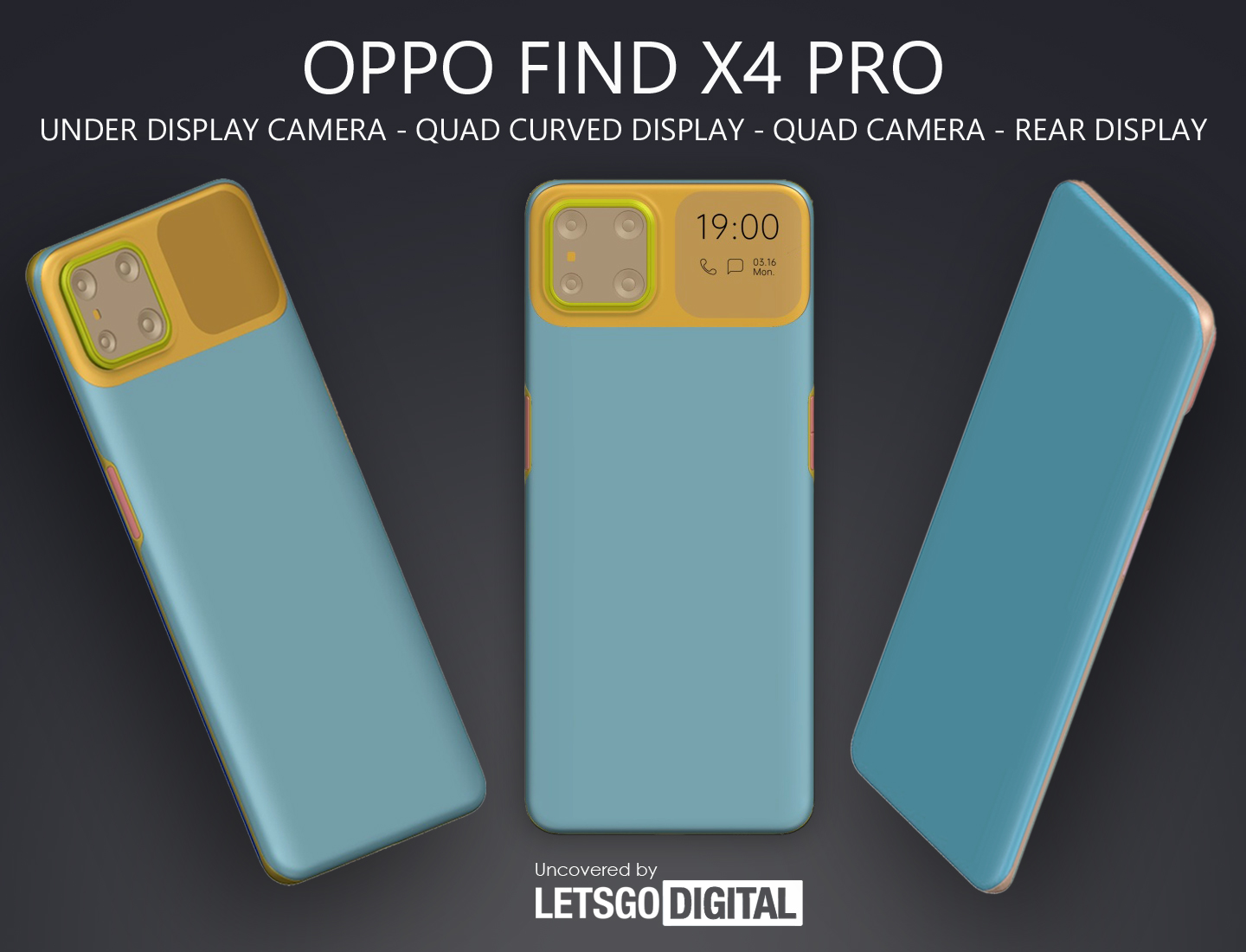 OPPO Find X4 Pro erhält einen zusätzlichen Bildschirm neben der Hauptkamera und einen Nebenbildschirm vorne OPPO Find X4 Pro erhält einen zusätzlichen Bildschirm neben der Hauptkamera und einen Nebenbildschirm vorne