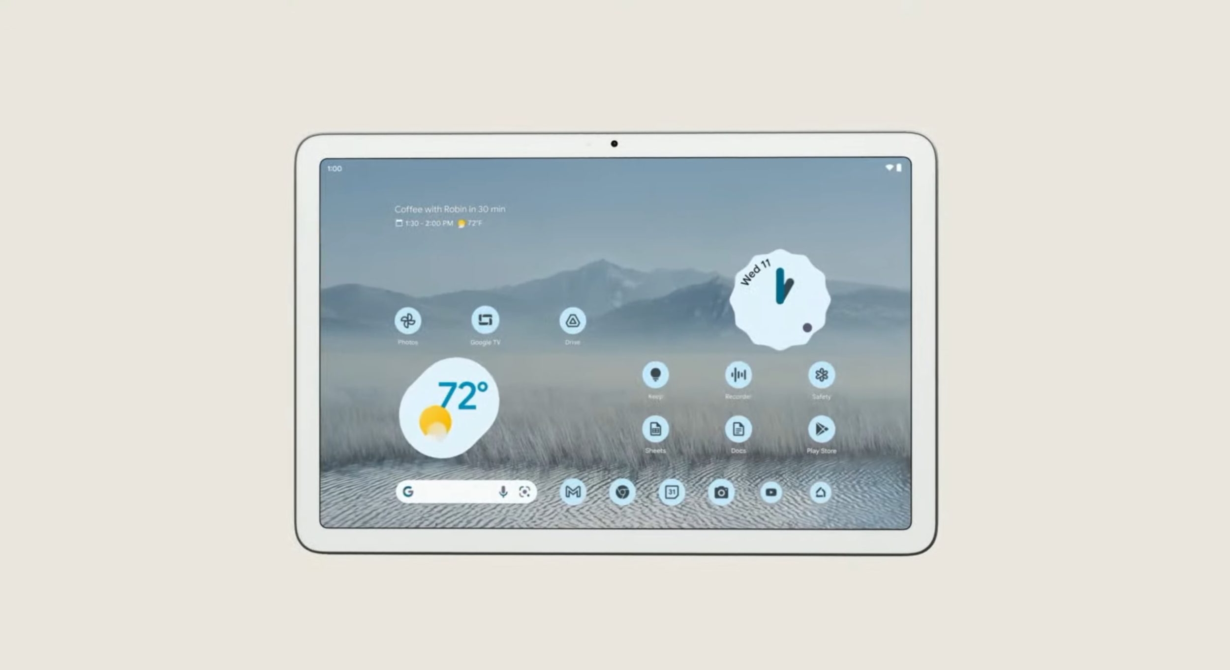 Google wird 2023 ein Pixel-Tablet herausbringen: Es wird eine spezielle Version von Android, einen Tensor-Chip und eine Kamera wie die Smartphones des Unternehmens erhalten Google wird 2023 ein Pixel-Tablet herausbringen: Es wird eine spezielle Version von Android, einen Tensor-Chip und eine Kamera wie die Smartphones des Unternehmens erhalten