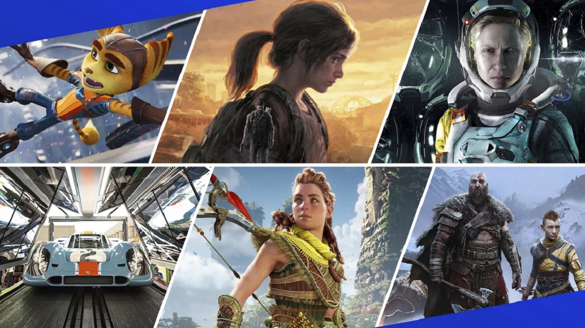Eine Auswahl ikonischer Momente: Eine Collage von Lieblings-PlayStation-Spielen PlayStation Spiel-Collage: Eine virtuelle Reise durch legendäre Welten