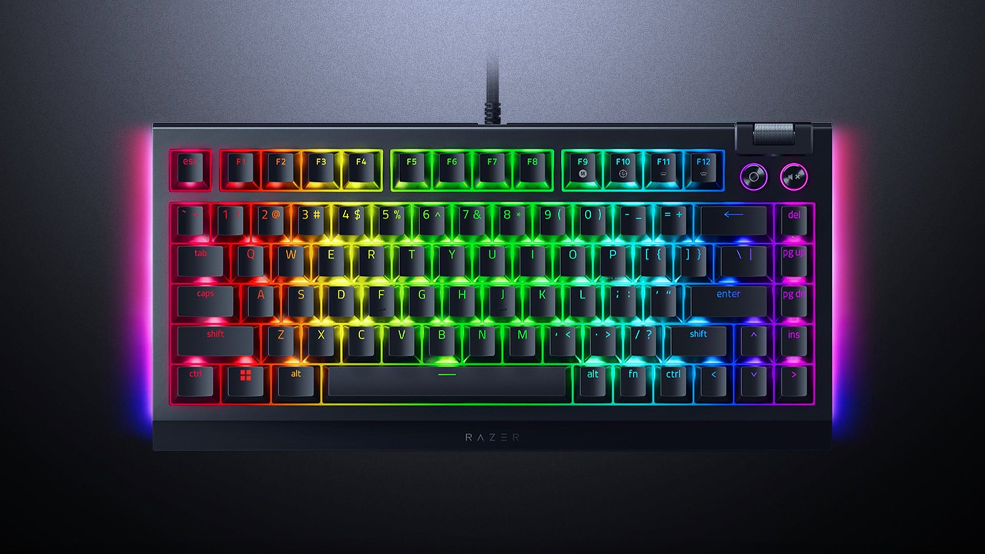 Razer stellt die neue 65% kabellose BlackWidow V4 Mini HyperSpeed-Tastatur mit Hot-Swap-fähigen Tasten vor Razer stellt die neue 65% kabellose BlackWidow V4 Mini HyperSpeed-Tastatur mit Hot-Swap-fähigen Tasten vor