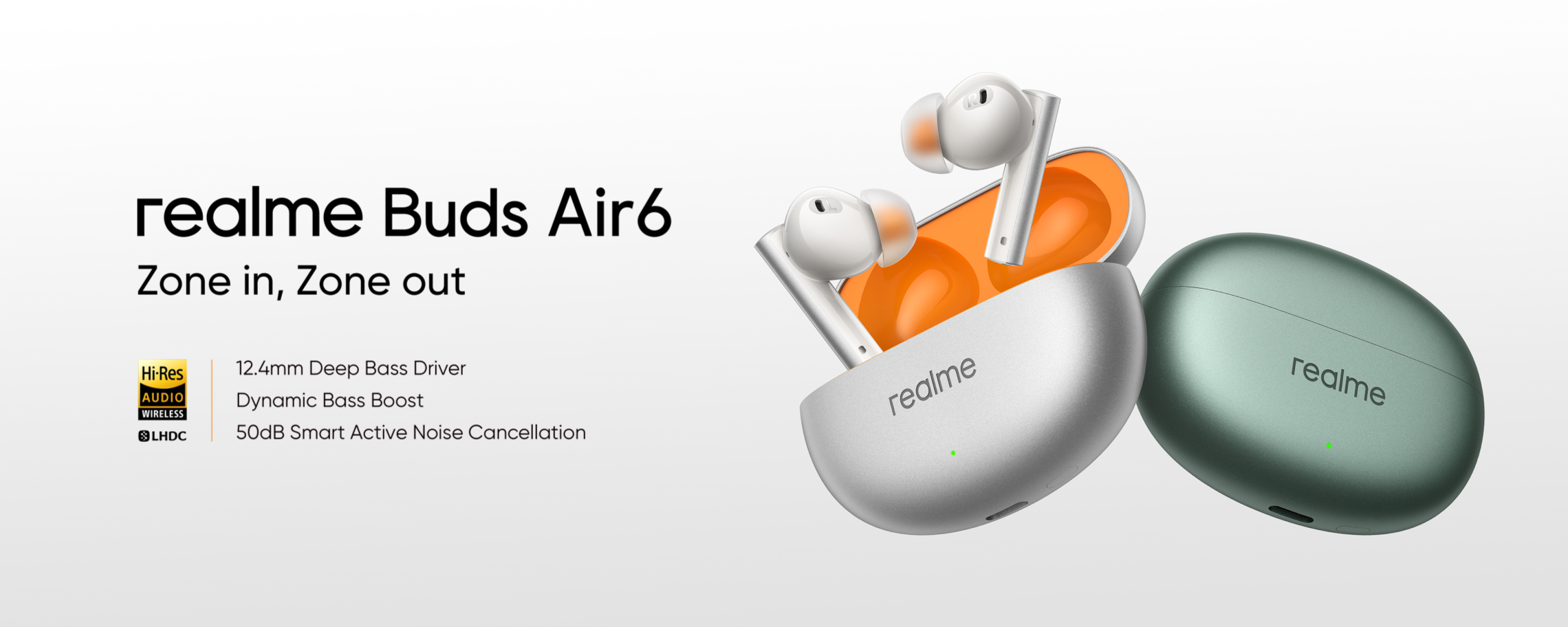 Die realme Buds Air 6 mit ANC, LHDC-Unterstützung, bis zu 40 Stunden Akkulaufzeit und einem Preis von $39 sind außerhalb Chinas aufgetaucht Die realme Buds Air 6 mit ANC, LHDC-Unterstützung, bis zu 40 Stunden Akkulaufzeit und einem Preis von $39 sind außerhalb Chinas aufgetaucht