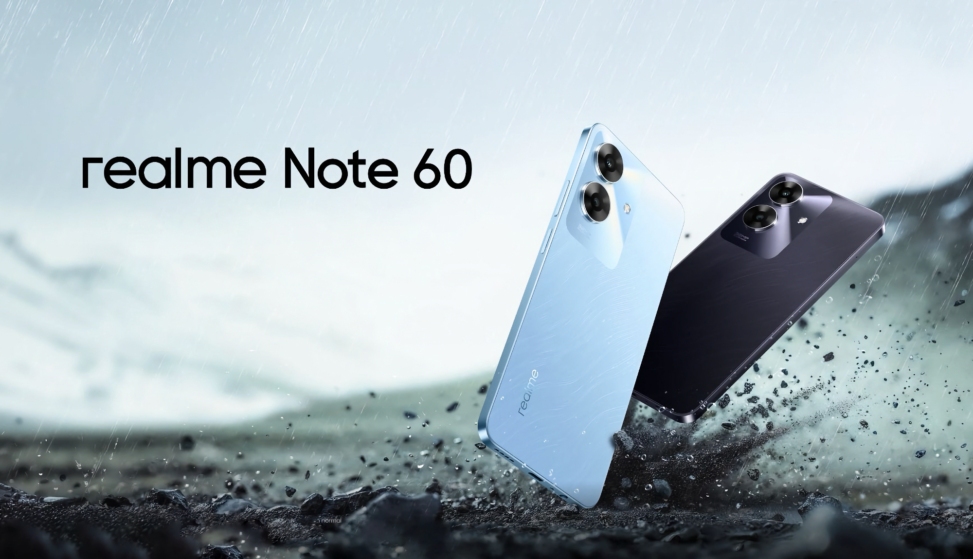 Realme Note 60: 90-Dollar-Smartphone mit 90Hz FHD+-Bildschirm, IP64-Schutz und 5000-mAh-Akku