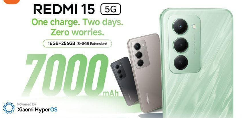 Redmi 15 5G offiziell in Malaysia eingeführt Redmi 15 5G offiziell in Malaysia eingeführt
