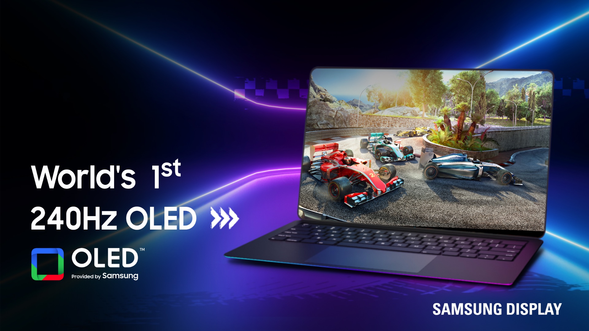 Samsung hat das weltweit erste 240-Hz-OLED-Display für Laptops angekündigt Samsung hat das weltweit erste 240-Hz-OLED-Display für Laptops angekündigt