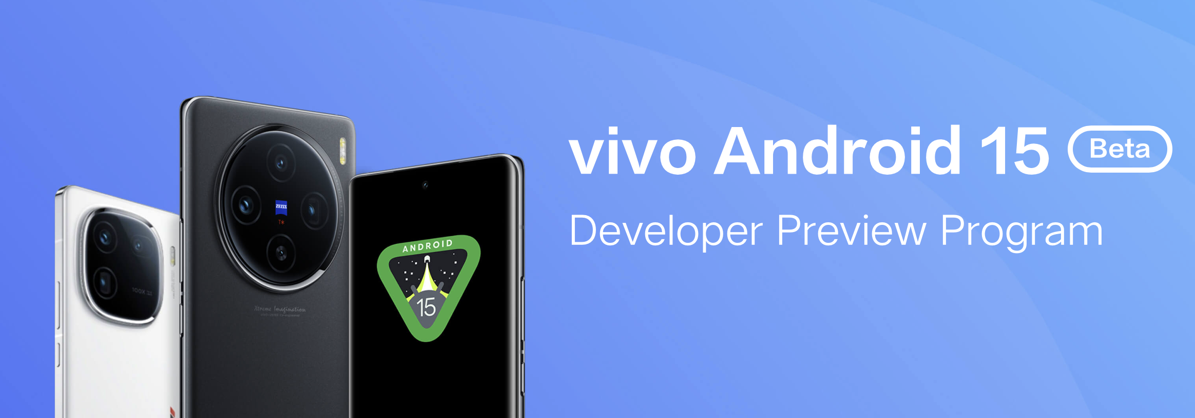 Nutzer des vivo X100 und iQOO 12 können bereits Android 15 testen Nutzer des vivo X100 und iQOO 12 können bereits Android 15 testen