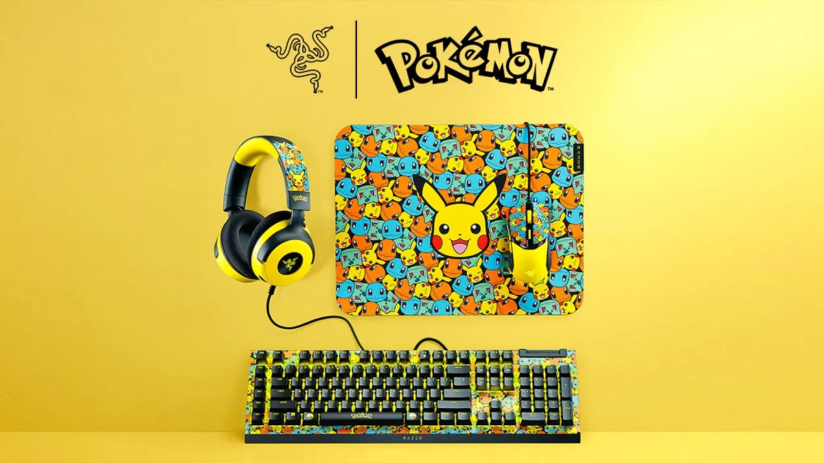 Razer entfesselt Pokémon Edition Gear: Fang sie alle mit Stil