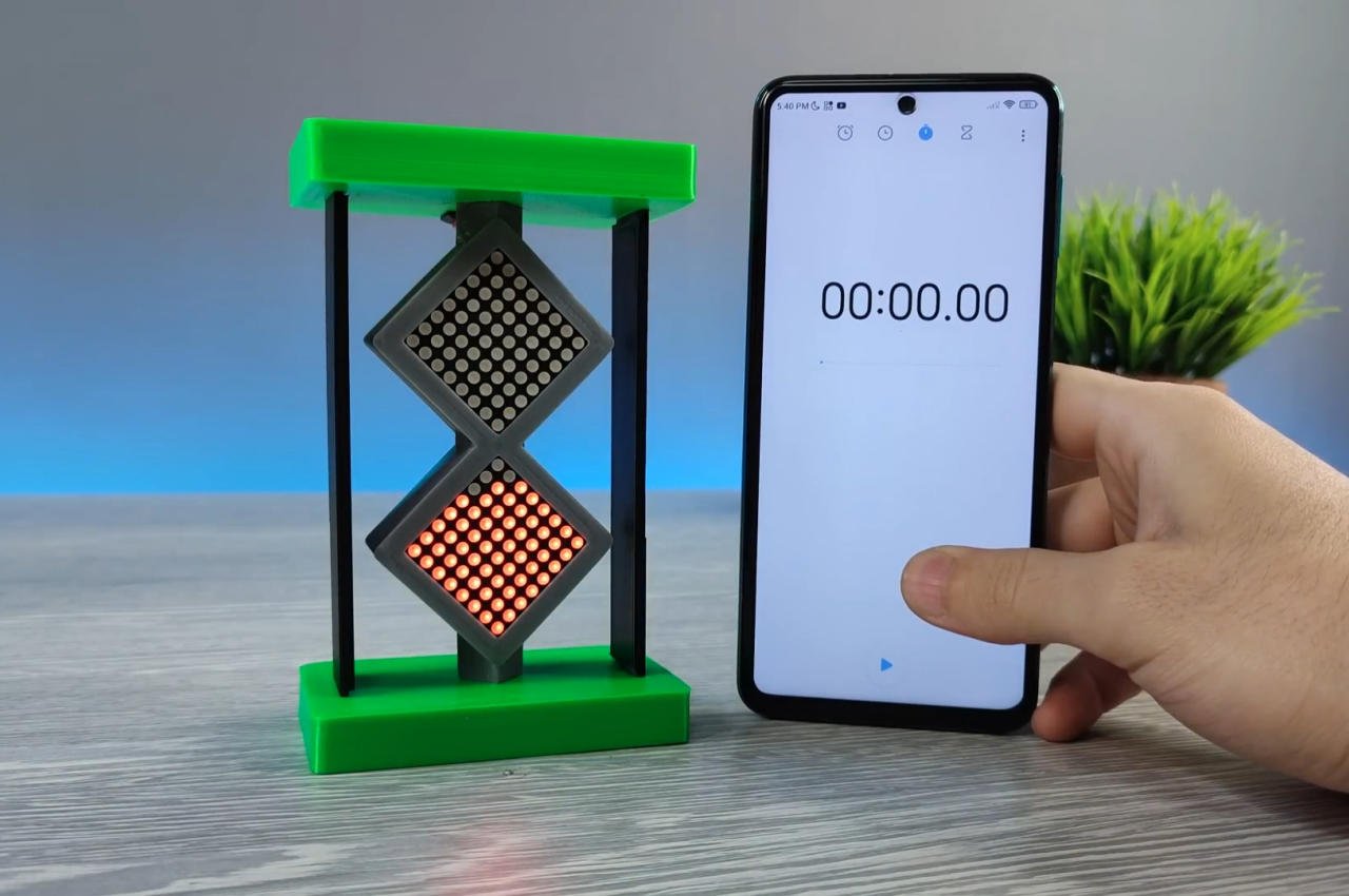 Diese digitale DIY-Sanduhr vermittelt ein Retro-Feeling ohne den unordentlichen Sand-6 Diese digitale DIY-Sanduhr vermittelt ein Retro-Feeling ohne den unordentlichen Sand-6
