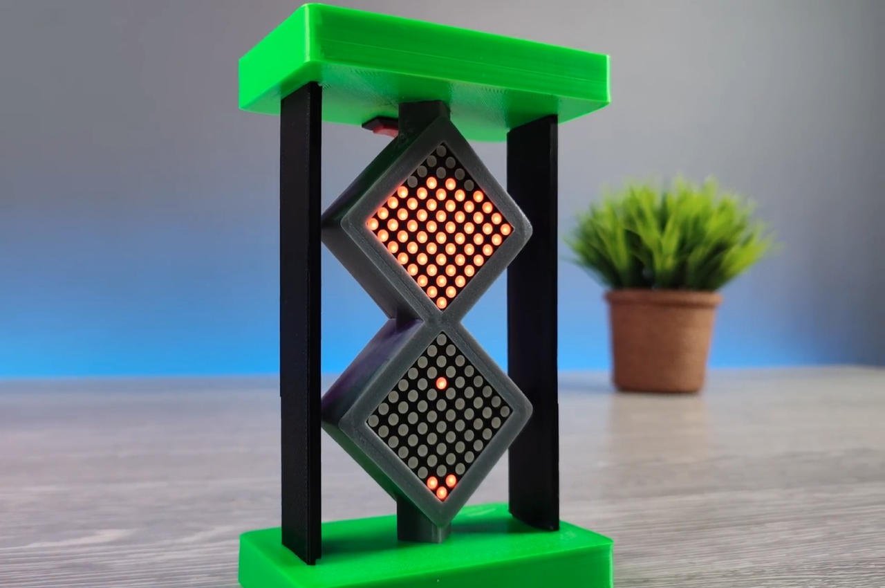 Diese digitale DIY-Sanduhr vermittelt ein Retro-Feeling ohne den unordentlichen Sand-7