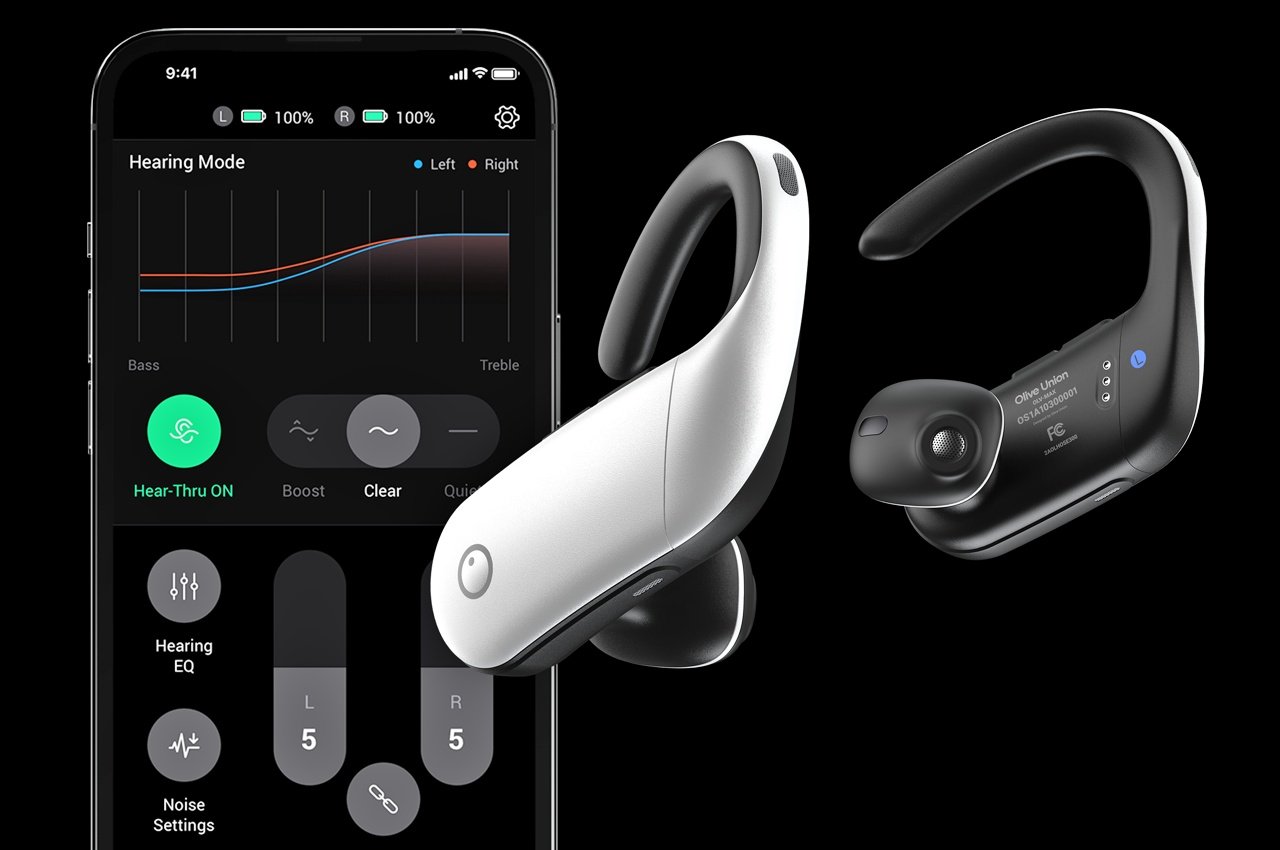 Olive Max ist wie die AirPods Pro für Hörgeschädigte, mit einem wirklich kabellosen Design und verbessertem Hören-2