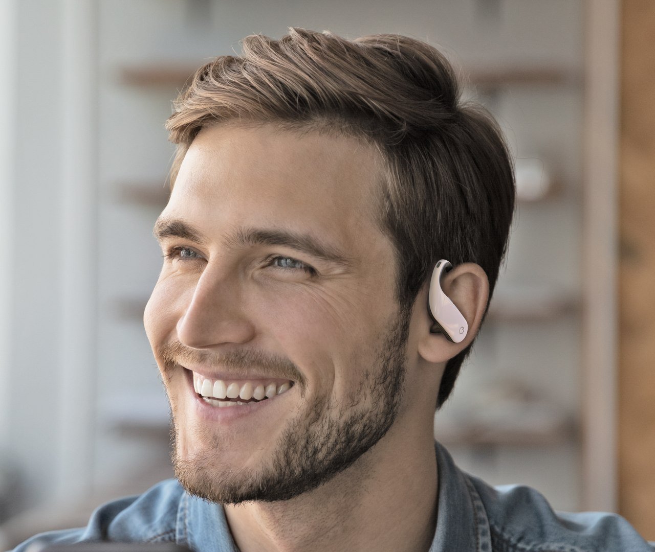 Olive Max ist wie die AirPods Pro für Hörgeschädigte, mit einem wirklich kabellosen Design und verbessertem Hören-10