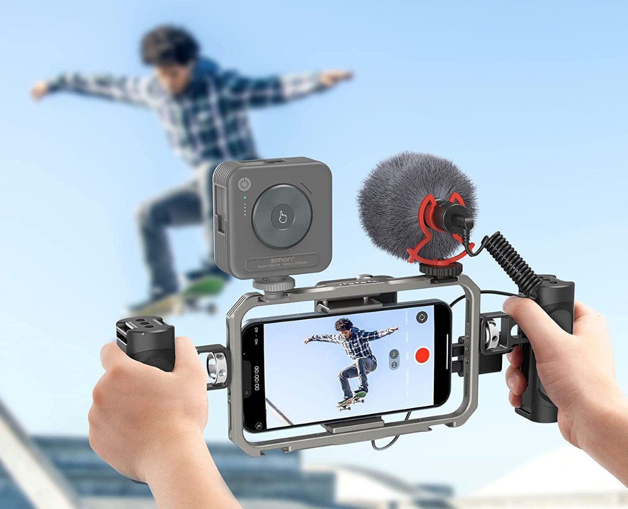 Verwandeln Sie Ihr iPhone mit diesem modularen Telefon-Rig in ein professionelles Filmstudio-9