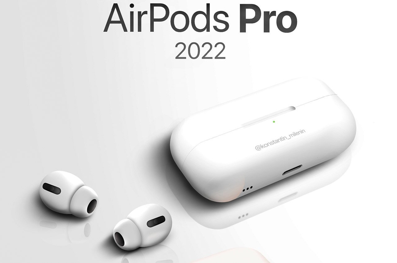 Das Design der Apple AirPods Pro 2022 wird die Stiele verlieren und in peppigen Farboptionen erhältlich sein Das Design der Apple AirPods Pro 2022 wird die Stiele verlieren und in peppigen Farboptionen erhältlich sein
