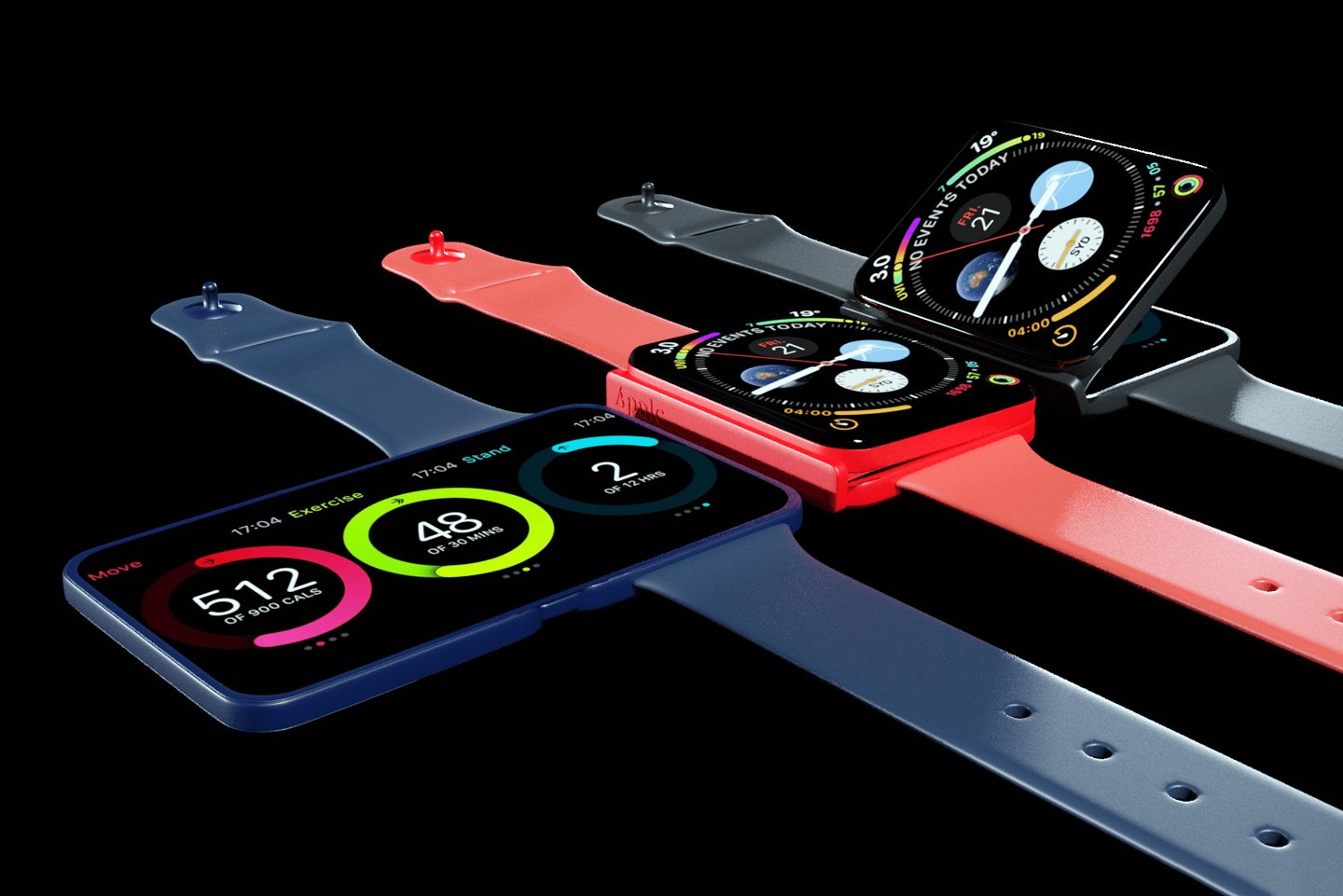 Absurdes Apple-Watch-Konzept mit Faltdisplay lässt mich an meinem Verstand zweifeln Absurdes Apple-Watch-Konzept mit Faltdisplay lässt mich an meinem Verstand zweifeln