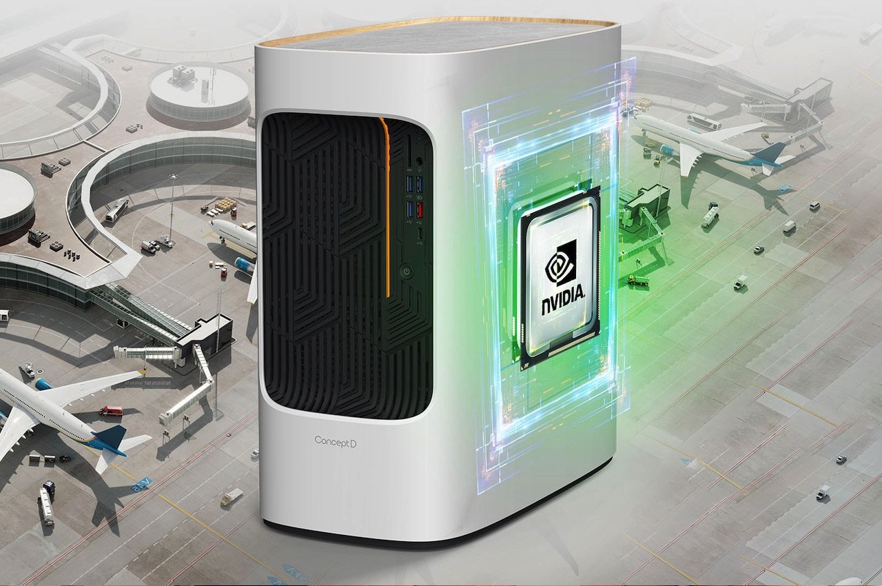 Acer ConceptD 500 ist ein eleganter, minimalistischer und dennoch leistungsstarker PC-Tower Acer ConceptD 500 ist ein eleganter, minimalistischer und dennoch leistungsstarker PC-Tower