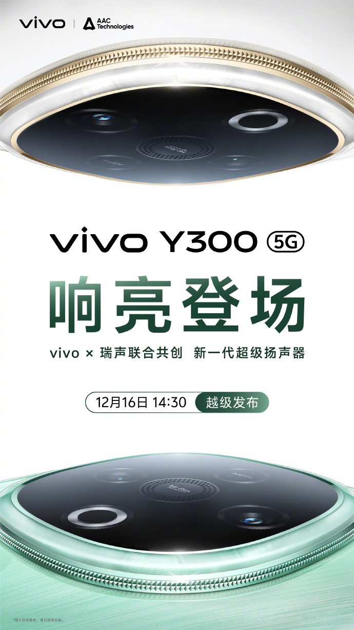 Vivo Y300 Smartphone Rückseite Lautsprecher
