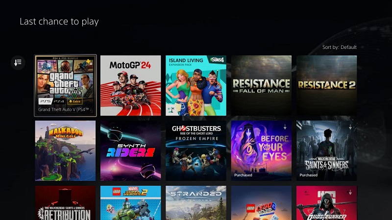 Bild von PlayStation-Spiele Bild von PlayStation-Spiele