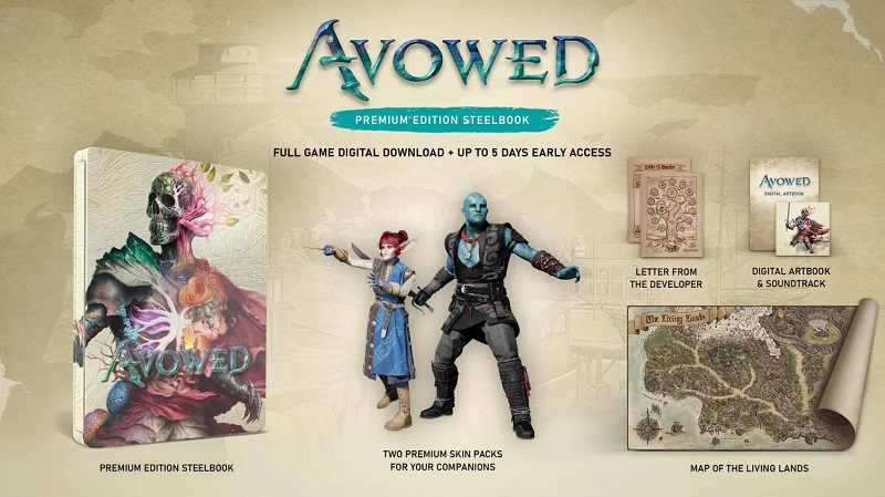Obsidian Entertainment hat Vorbestellungen für alle Editionen von Avowed eröffnet und die Systemanforderungen für das anspruchsvolle Rollenspiel bekannt gegeben-2