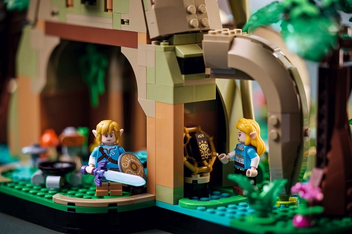 In einer interessanten Zusammenarbeit zwischen Nintendo und LEGO wurde der erste The Legend of Zelda-Baukasten angekündigt, mit dem du zwei Varianten des Großen Baums von Deku zusammenbauen kannst-4 In einer interessanten Zusammenarbeit zwischen Nintendo und LEGO wurde der erste The Legend of Zelda-Baukasten angekündigt, mit dem du zwei Varianten des Großen Baums von Deku zusammenbauen kannst-4