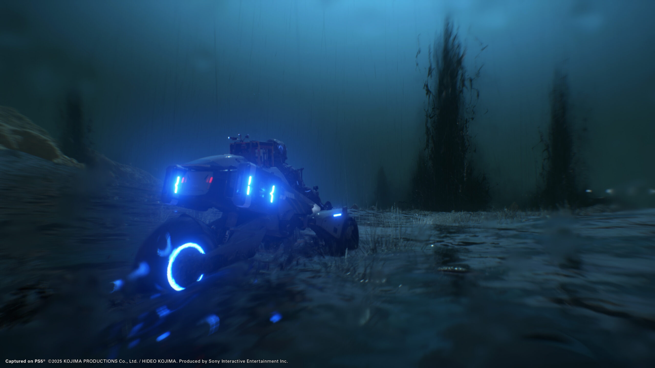Screenshot aus Death Stranding 2: On the Beach, der neue atemberaubende Landschaften zeigt Screenshot aus Death Stranding 2: On the Beach, der neue atemberaubende Landschaften zeigt
