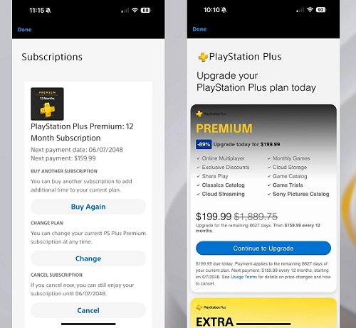 Ersparnis auf Stufe 80: Ein Spieler hat ein PS Plus-Abonnement bis 2048!-2 Ersparnis auf Stufe 80: Ein Spieler hat ein PS Plus-Abonnement bis 2048!-2