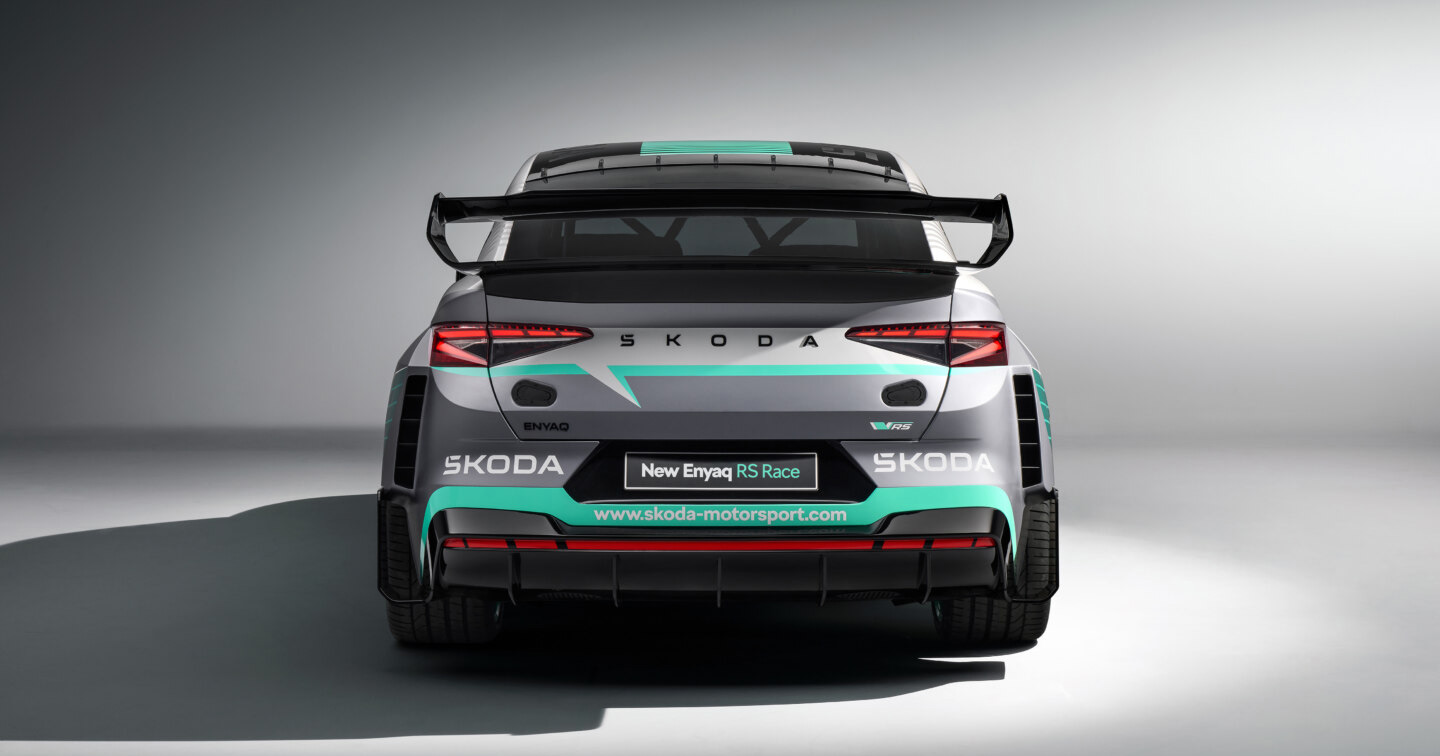 Skoda Enyaq RS Race Karosseriedesign Skoda Enyaq RS Race Karosseriedesign