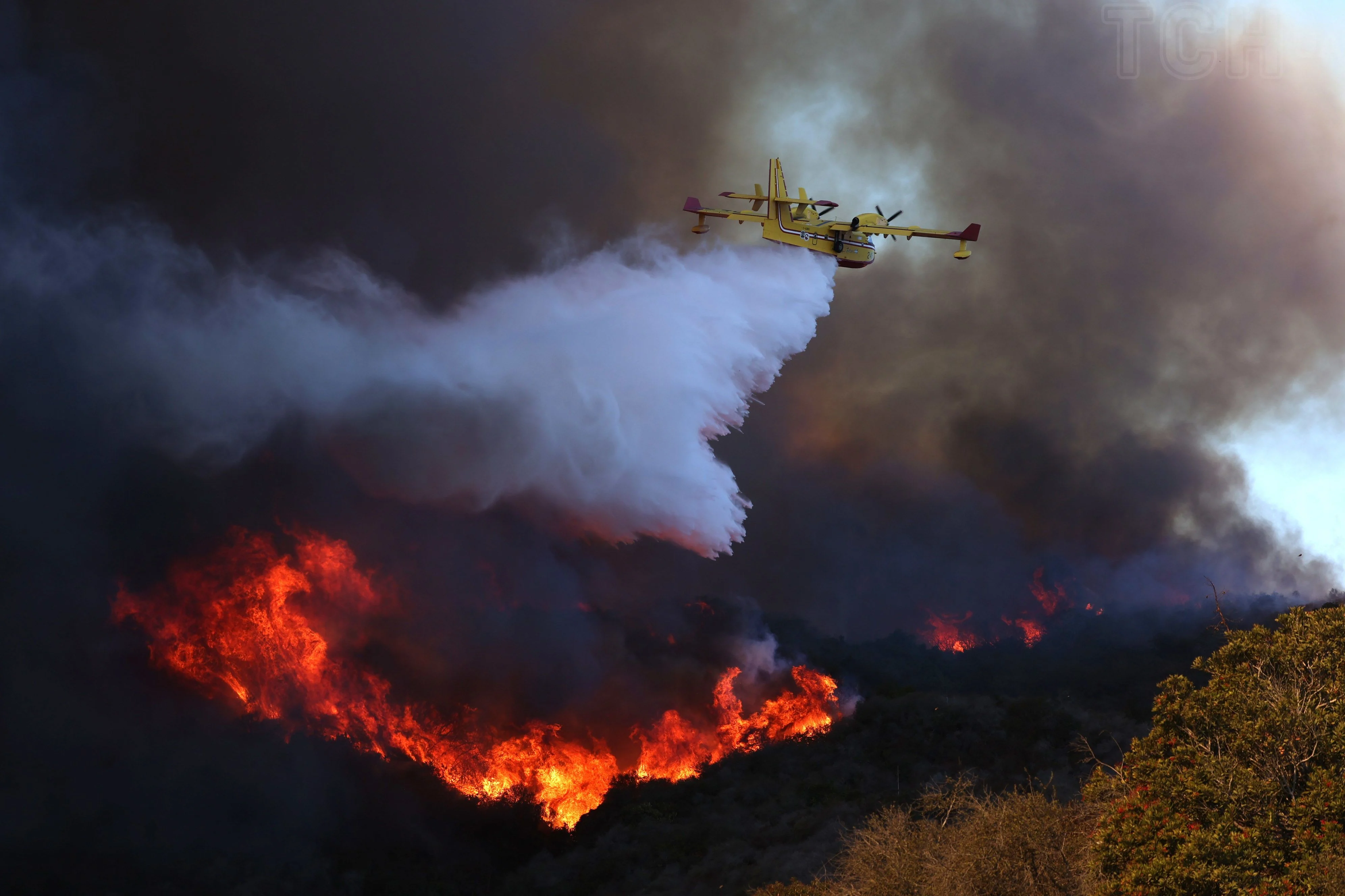 Evakuierung in Los Angeles wegen eines Brandes