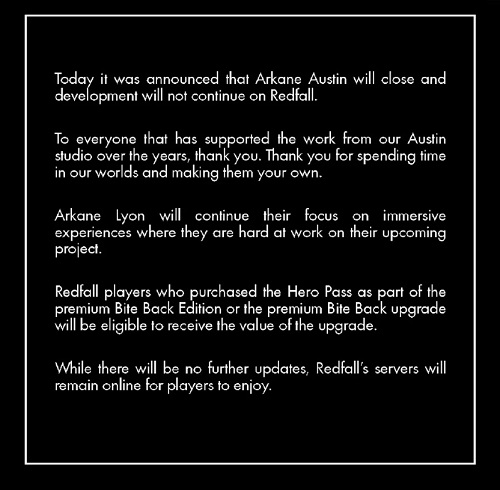 Es wird keine Fortsetzung von The Evil Within und Pray geben: Microsoft schließt Tango Gameworks, Arkane Austin und zwei weitere Studios-2 Es wird keine Fortsetzung von The Evil Within und Pray geben: Microsoft schließt Tango Gameworks, Arkane Austin und zwei weitere Studios-2