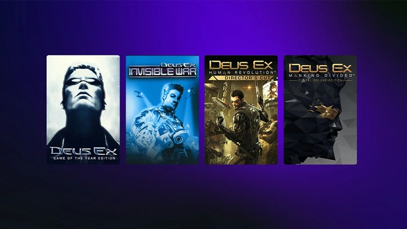 Deus Ex Bundle-Spiele