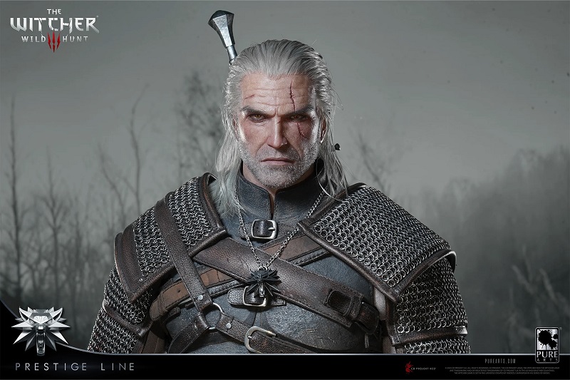 Die Figur des Geralt aus The Witcher Die Figur des Geralt aus The Witcher