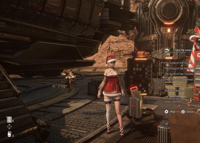 Weihnachten aktualisierter Standort in Stellar Blade