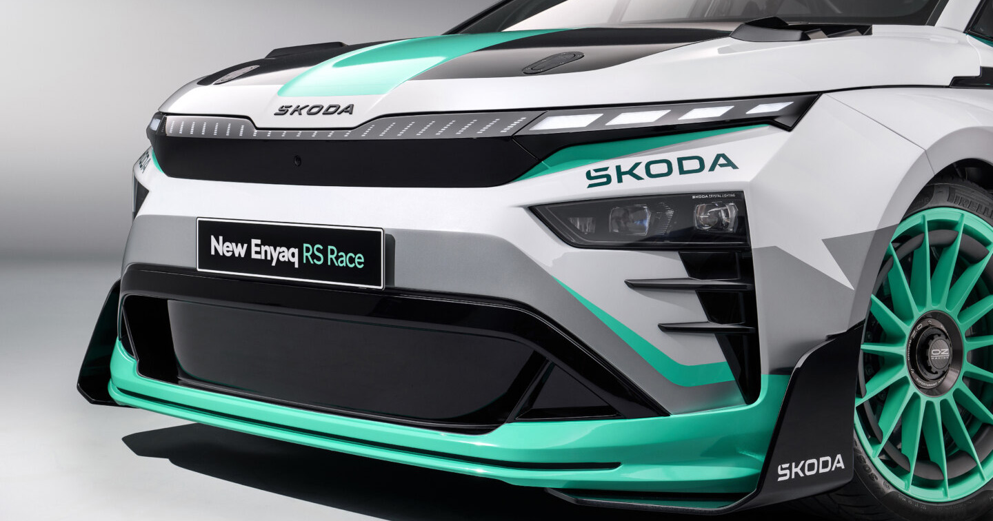 Interieur des Skoda Enyaq RS Race Interieur des Skoda Enyaq RS Race