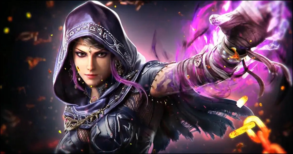Im neuen Tekken 8-Trailer stellen die Entwickler Zafina vor, eine weibliche Attentäterin, die der dunklen Magie fähig ist Im neuen Tekken 8-Trailer stellen die Entwickler Zafina vor, eine weibliche Attentäterin, die der dunklen Magie fähig ist