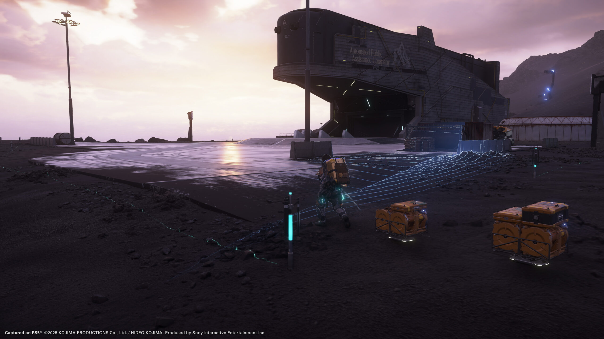 Screenshot mit neuen mysteriösen Charakteren in Death Stranding 2 Screenshot mit neuen mysteriösen Charakteren in Death Stranding 2
