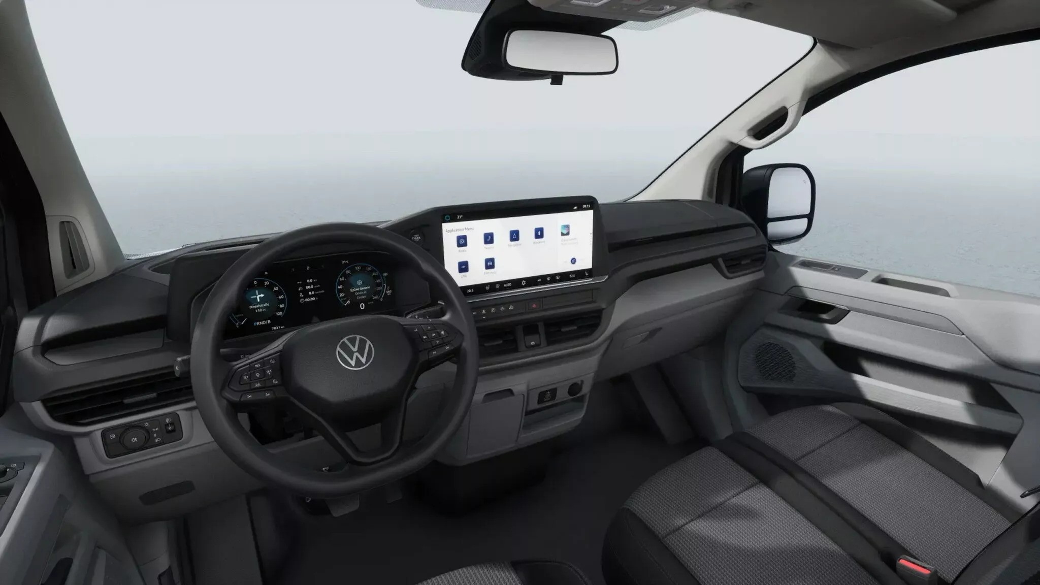 Volkswagen Transporter DoKa Frontansicht Volkswagen Transporter DoKa Frontansicht