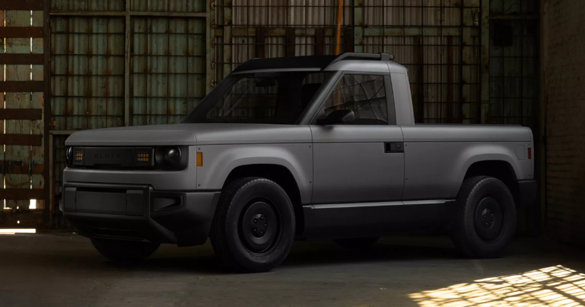 Der Slate-Elektro-Pickup Der Slate-Elektro-Pickup