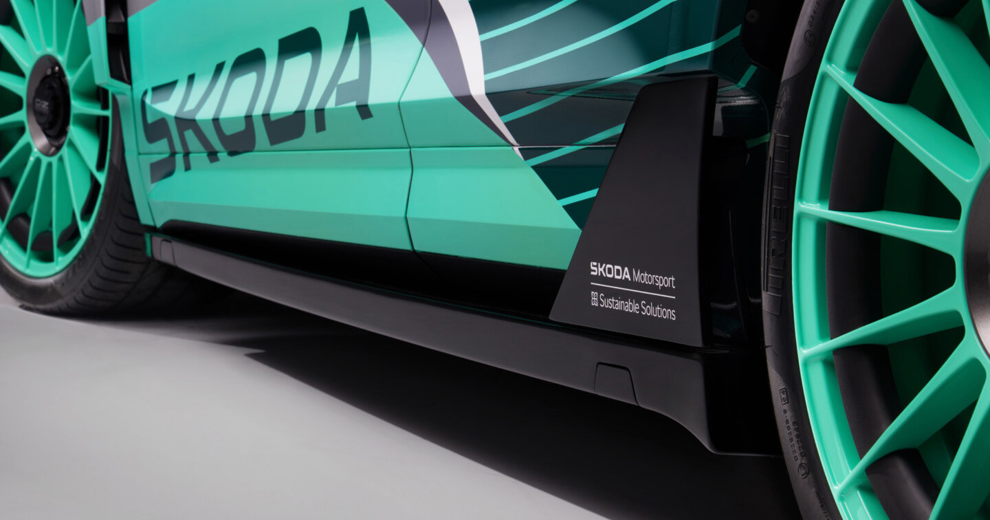 Skoda Enyaq RS Race digitales Dashboard Skoda Enyaq RS Race digitales Dashboard