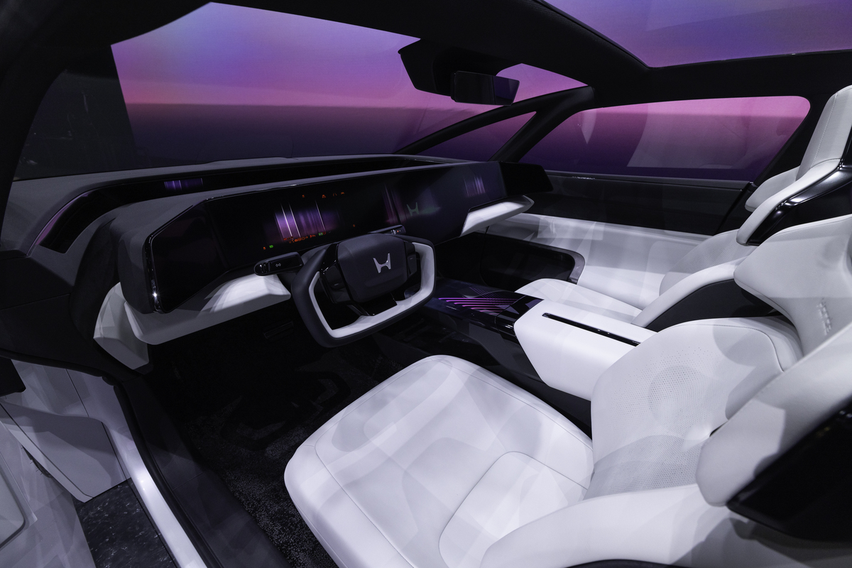 Innenraum des Prototyps der Honda 0 Limousine